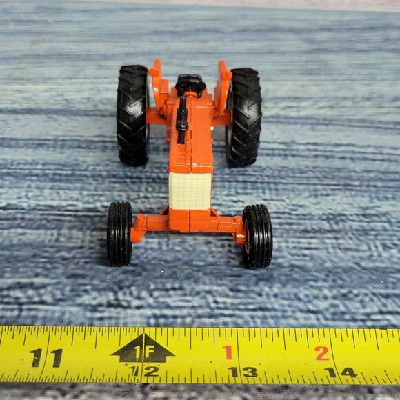 Vintage 1989 Ertl 1/43 scale Allis-Chalmers D-19 w/frontend tractor orange/white - Picture 5 of 10